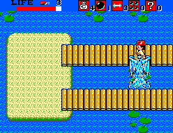 Aztec Adventure screenshot 4 for Sega Master System